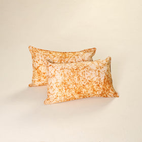 Hand Block Batik Print Pillow Covers (Set of 2) 29