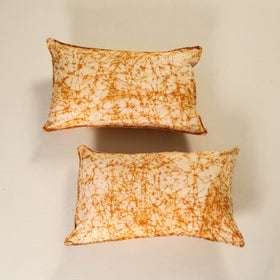 Hand Block Batik Print Pillow Covers (Set of 2) 29