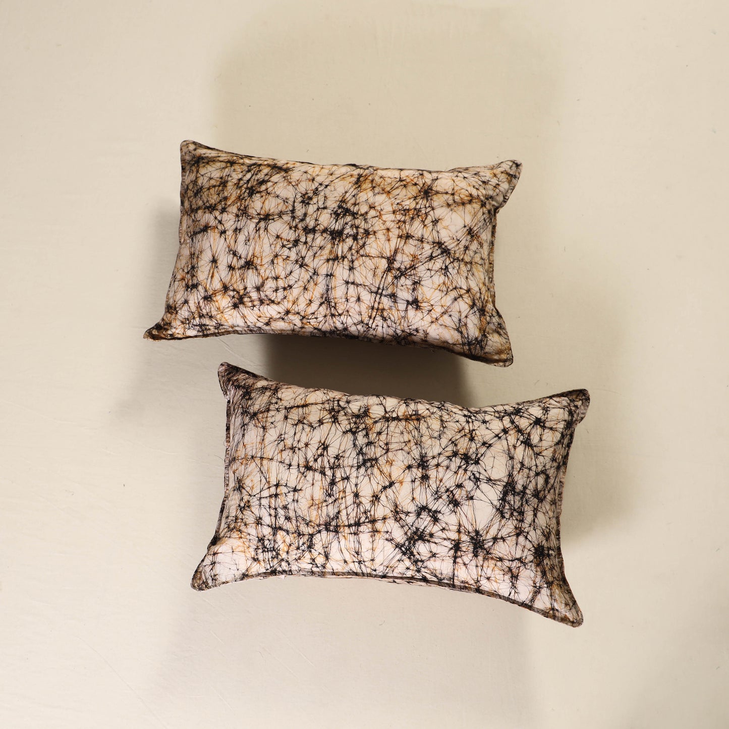 Hand Block Batik Print Pillow Covers (Set of 2) 31