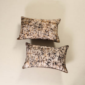 Hand Block Batik Print Pillow Covers (Set of 2) 31
