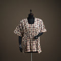 Ajrakh Hand Block Print Natural Dyed Cotton Short Kaftan 34