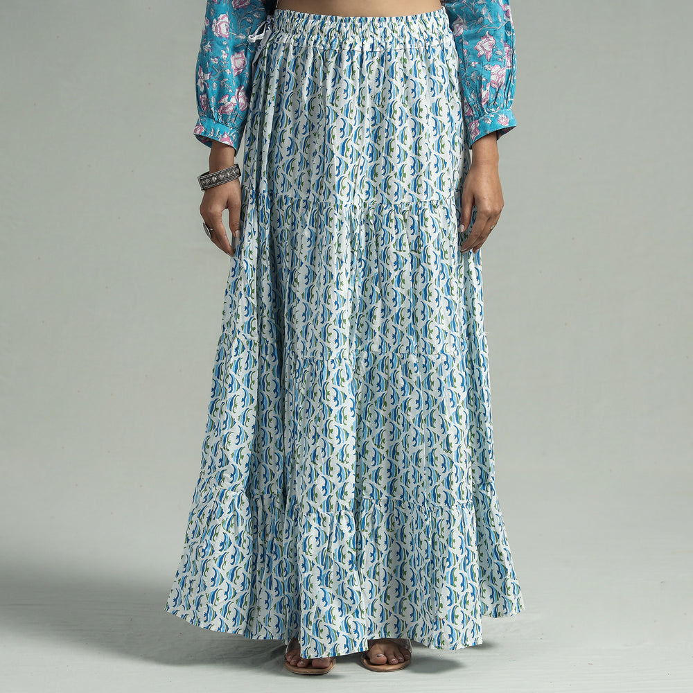 sanganeri long skirt 