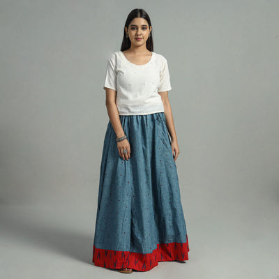 Jacquard Long Skirt