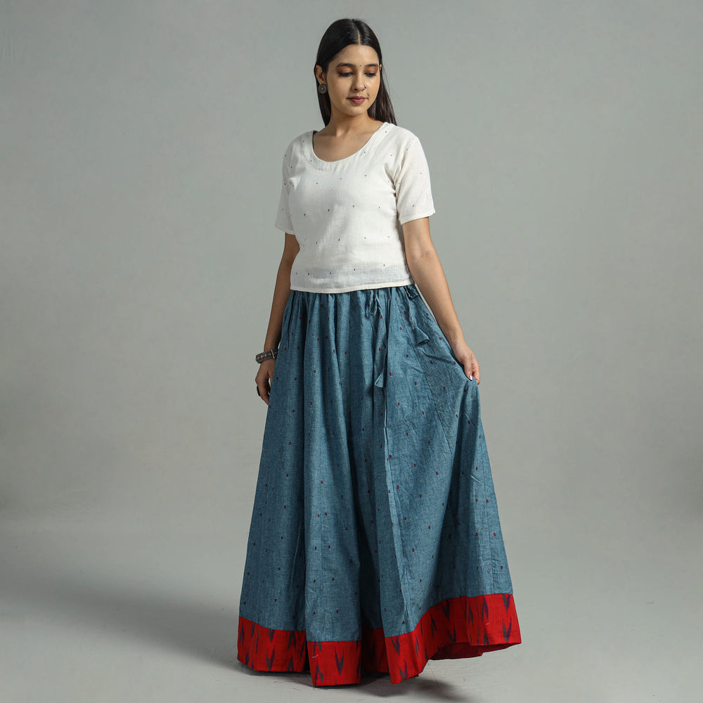 Jacquard Long Skirt