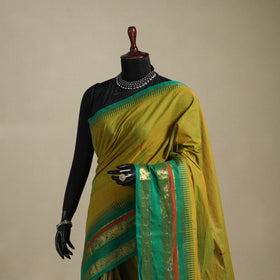 Green - kandangi thread buti chettinad cotton saree