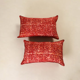 Hand Block Batik Print Pillow Covers (Set of 2) 71