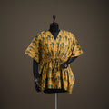 Ajrakh Hand Block Print Natural Dyed Cotton Short Kaftan 37