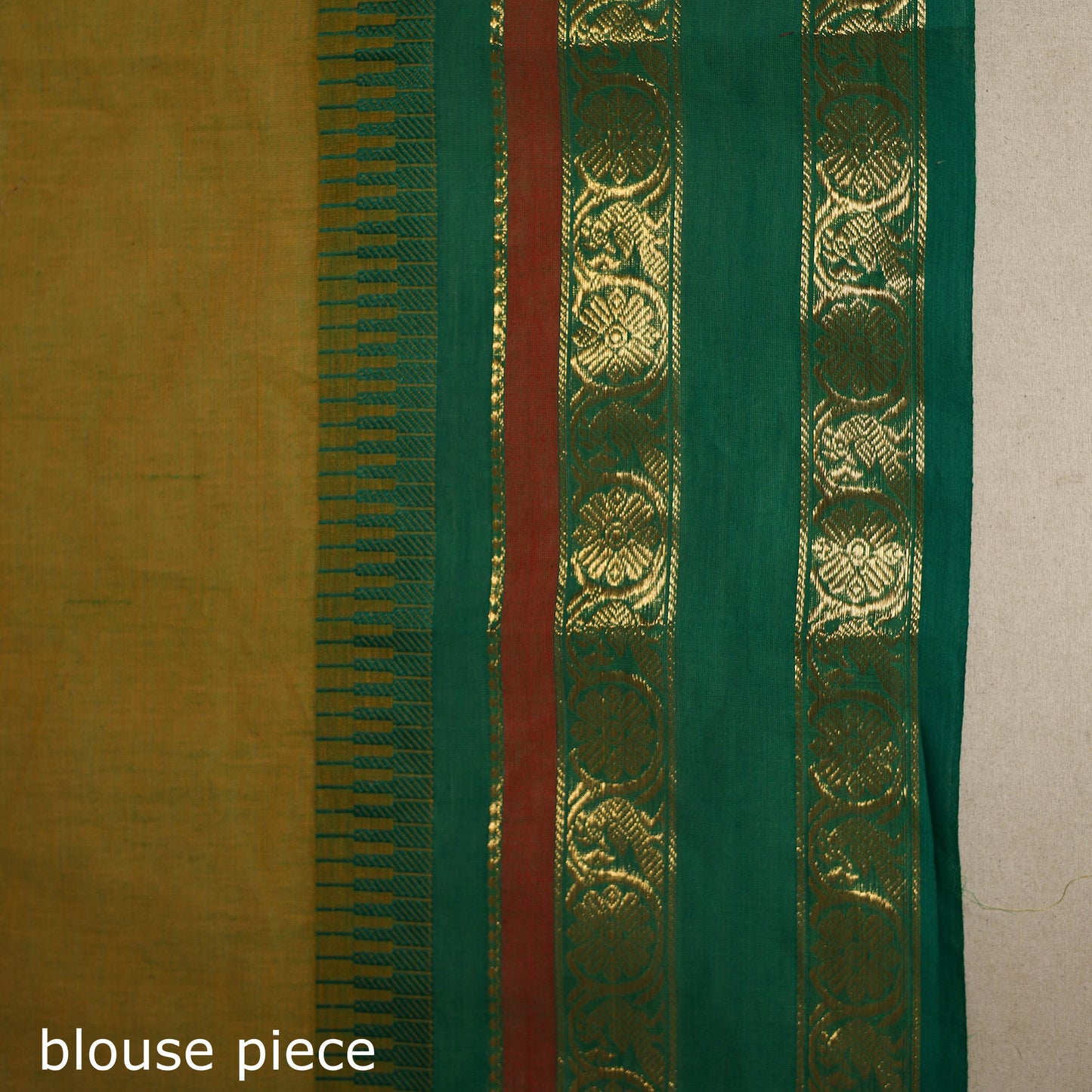 Green - kandangi thread buti chettinad cotton saree