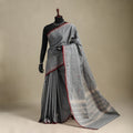 Grey - kandangi thread buti chettinad cotton saree