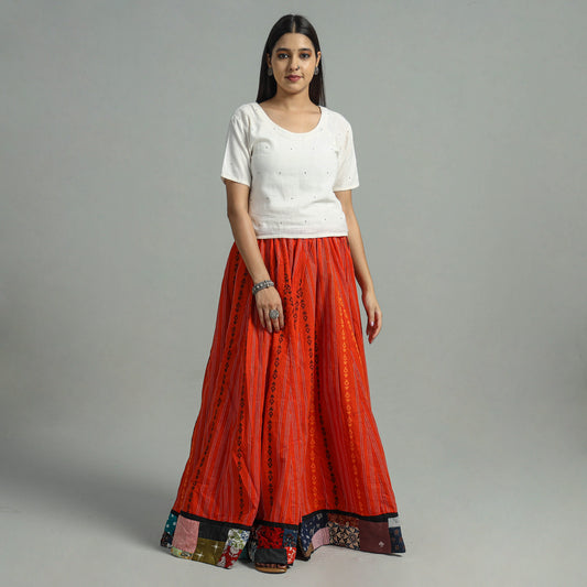 Jacquard Long Skirt