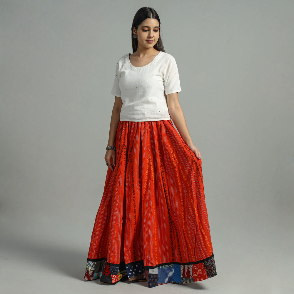 Jacquard Long Skirt