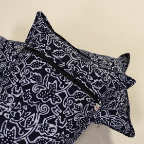Hand Block Batik Print Pillow Covers (Set of 2) 32