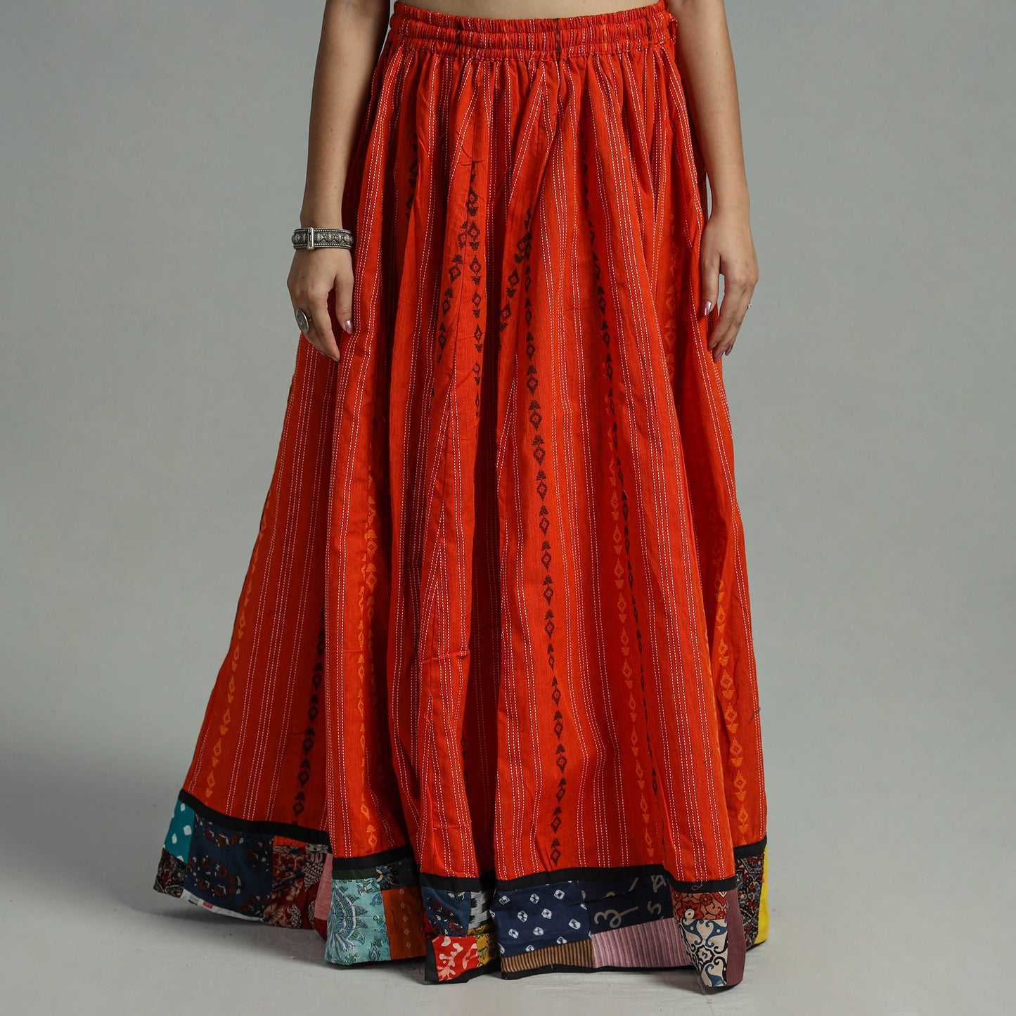 Jacquard Long Skirt