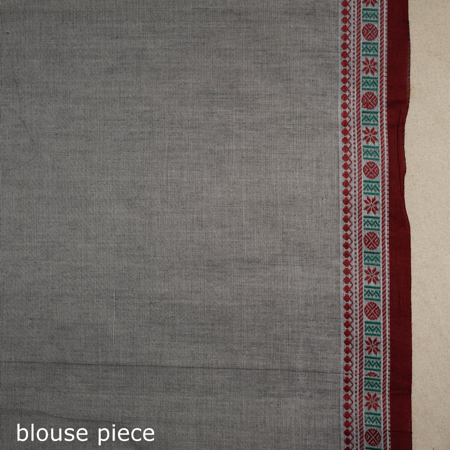 Grey - kandangi thread buti chettinad cotton saree