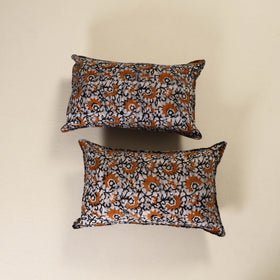 Hand Block Batik Print Pillow Covers (Set of 2) 33