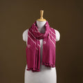 Kutch Handwoven Organic Kala Cotton Bandhani Stole 04