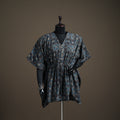 Ajrakh Hand Block Print Natural Dyed Cotton Short Kaftan 40