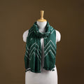 Kutch Handwoven Organic Kala Cotton Bandhani Stole 07