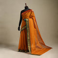 Orange - kandangi thread buti chettinad cotton saree