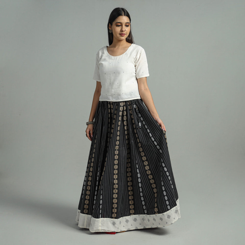 Jacquard Long Skirt