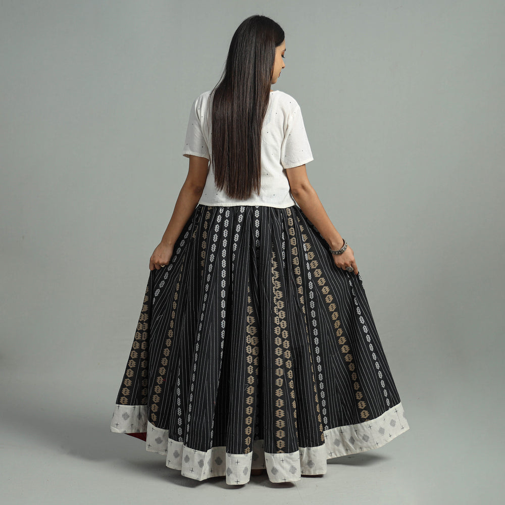 Jacquard Long Skirt