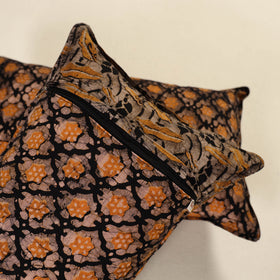 Hand Block Batik Print Pillow Covers (Set of 2) 35