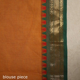 Orange - kandangi thread buti chettinad cotton saree