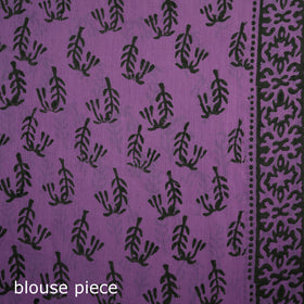 Sanganeri Hand Block Print Pure Mul Cotton Ready To Wear Saree 13