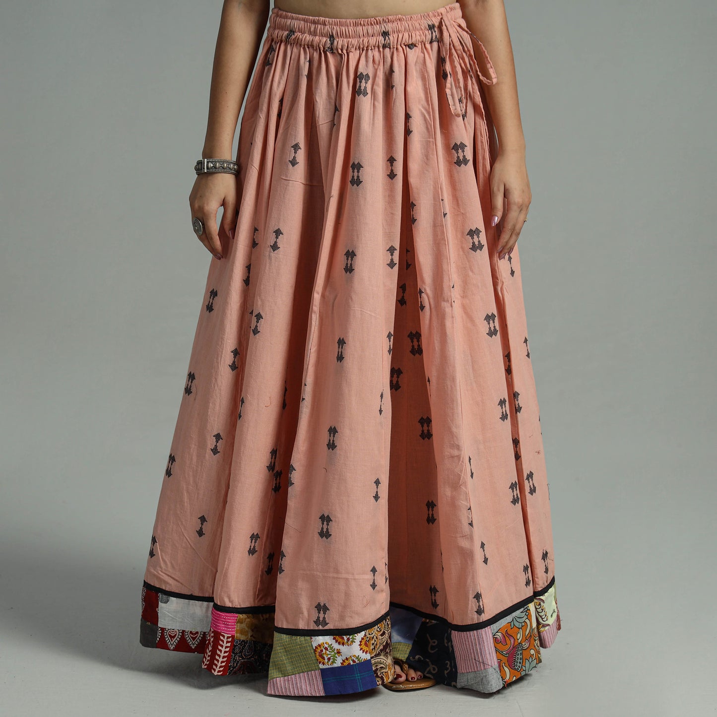 Jacquard Long Skirt