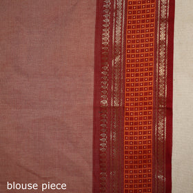Brown - kandangi thread buti chettinad cotton saree