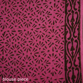 Sanganeri Hand Block Print Pure Mul Cotton Ready To Wear Saree  01