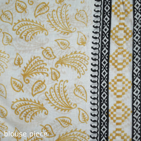 Sanganeri Hand Block Print Pure Mul Cotton Ready To Wear Saree 03