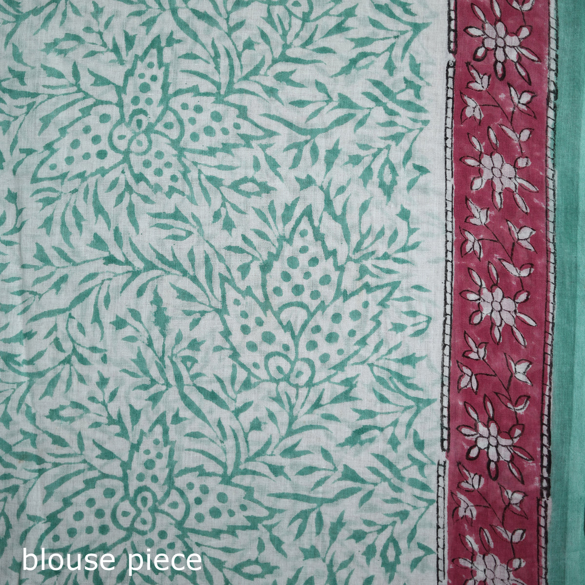 Sanganeri Hand Block Print Pure Mul Cotton Ready To Wear Saree 04