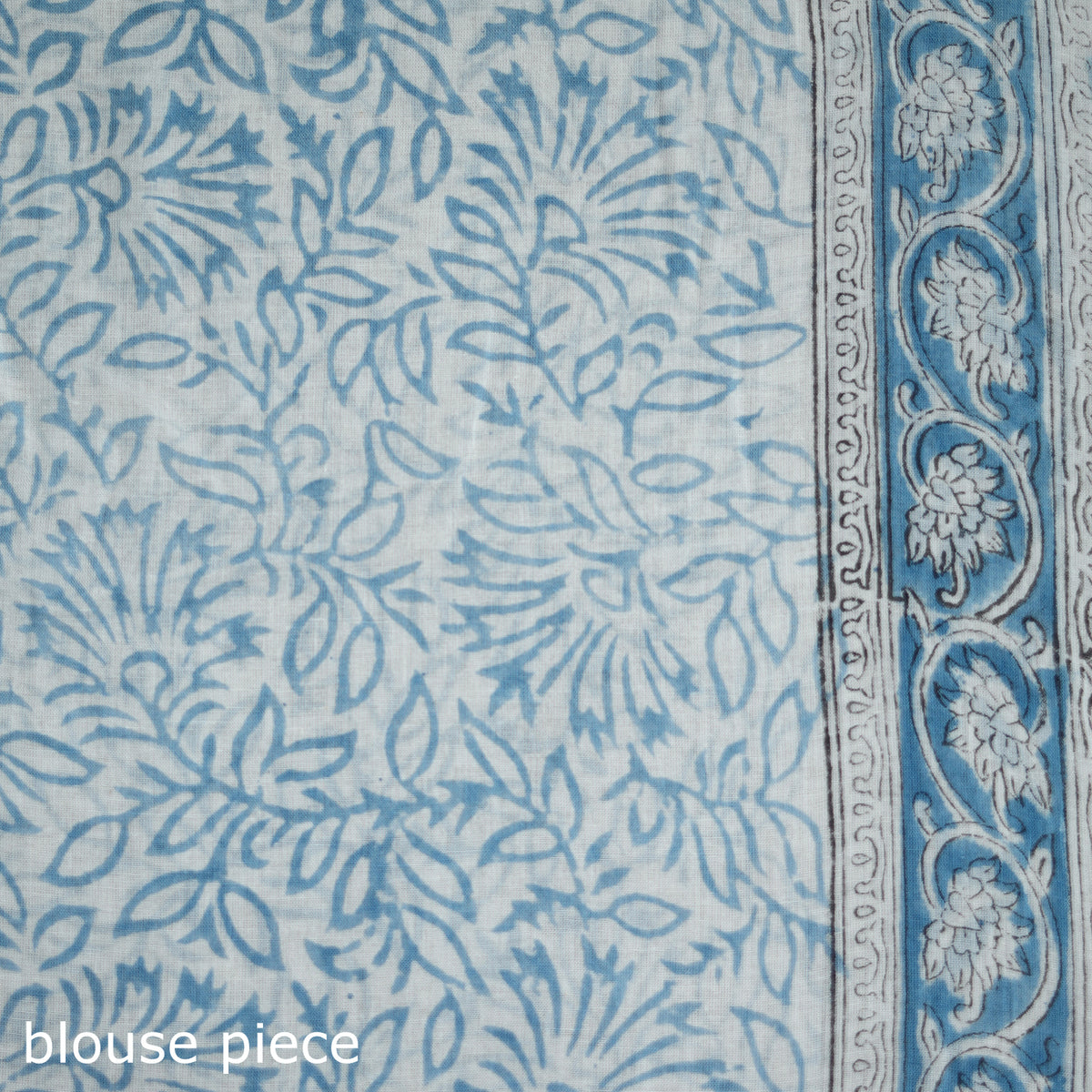Sanganeri Hand Block Print Pure Mul Cotton Ready To Wear Saree 05