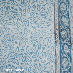 Sanganeri Hand Block Print Pure Mul Cotton Ready To Wear Saree 05
