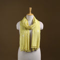 Kutch Handwoven Organic Kala Cotton Bandhani Stole 28