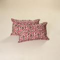 Hand Block Batik Print Pillow Covers (Set of 2) 38