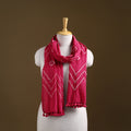 Kutch Handwoven Organic Kala Cotton Bandhani Stole 30