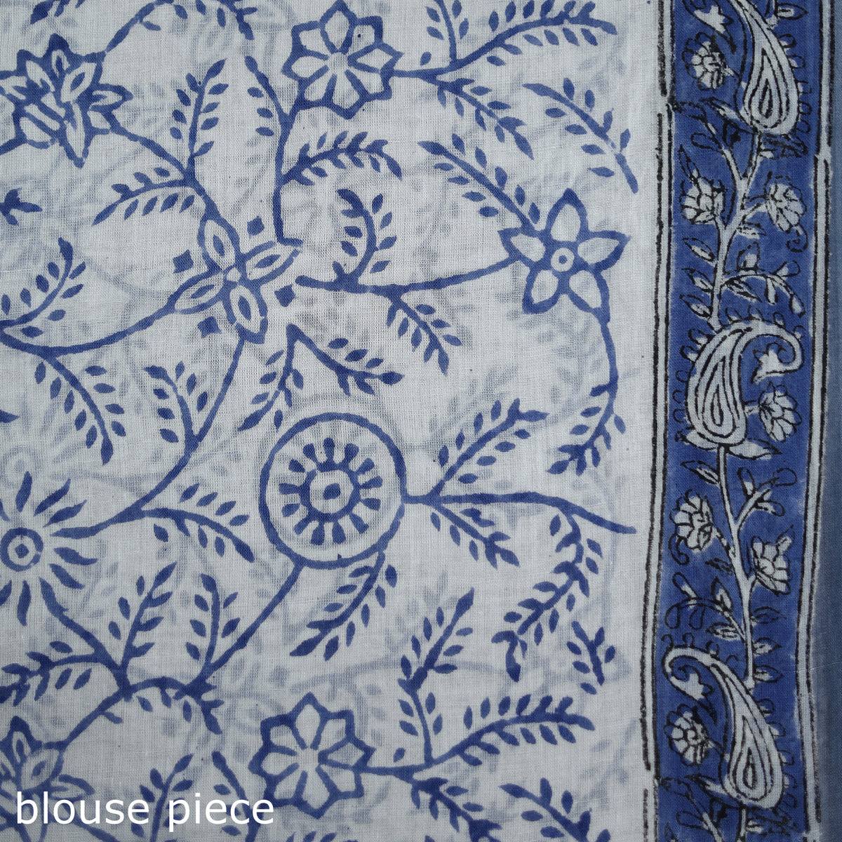 Sanganeri Hand Block Print Pure Mul Cotton Ready To Wear Saree 08