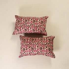 Hand Block Batik Print Pillow Covers (Set of 2) 38