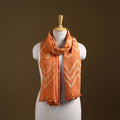 Kutch Handwoven Organic Kala Cotton Bandhani Stole 32