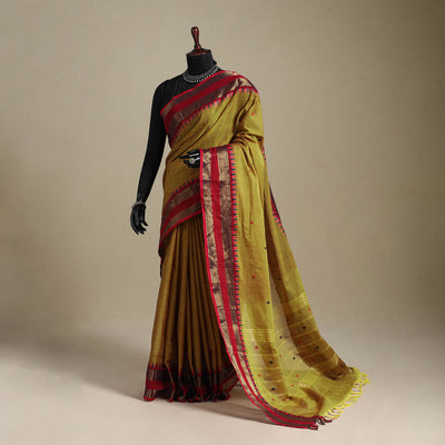 Green - kandangi thread buti chettinad cotton saree