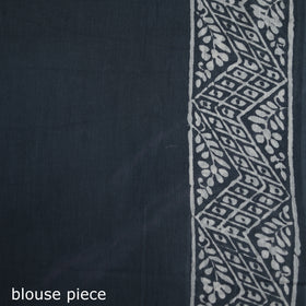Bagru Hand Block Print Pure Mul Cotton Ready To Wear Saree 30
