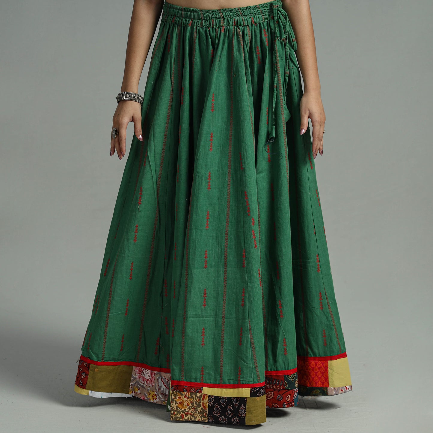 Jacquard Long Skirt