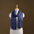 Kutch Handwoven Organic Kala Cotton Bandhani Stole 38