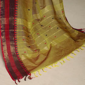 Green - kandangi thread buti chettinad cotton saree