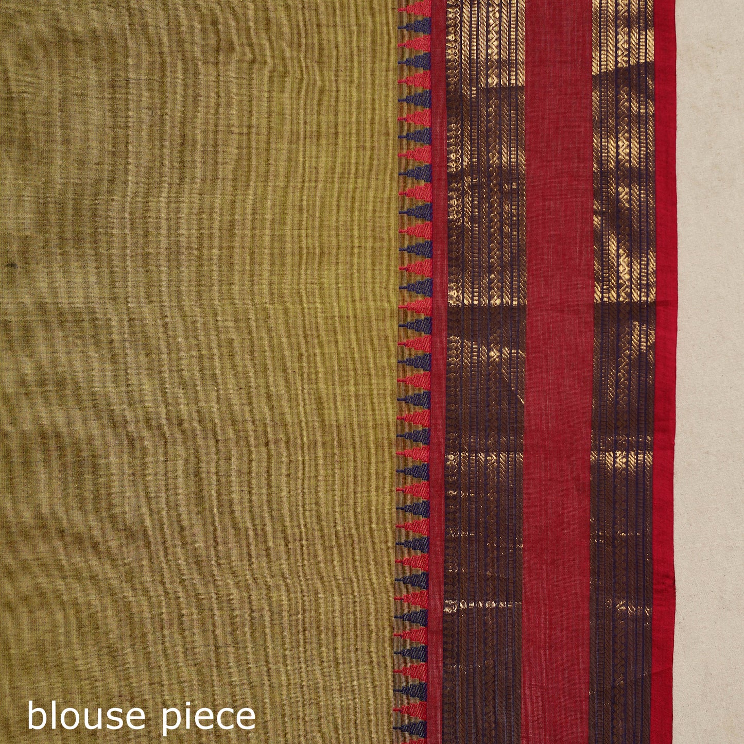 Green - kandangi thread buti chettinad cotton saree