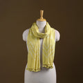 Kutch Handwoven Organic Kala Cotton Bandhani Stole 43