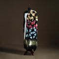Multicolor - Shibori Clamp Dyed Modal Silk Dupatta with Zari Border 13
