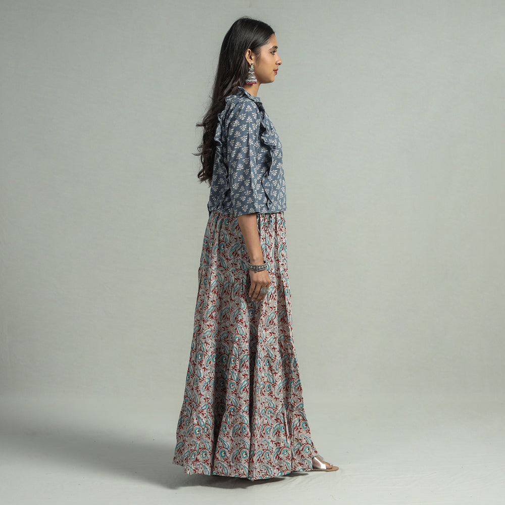 sanganeri long skirt 